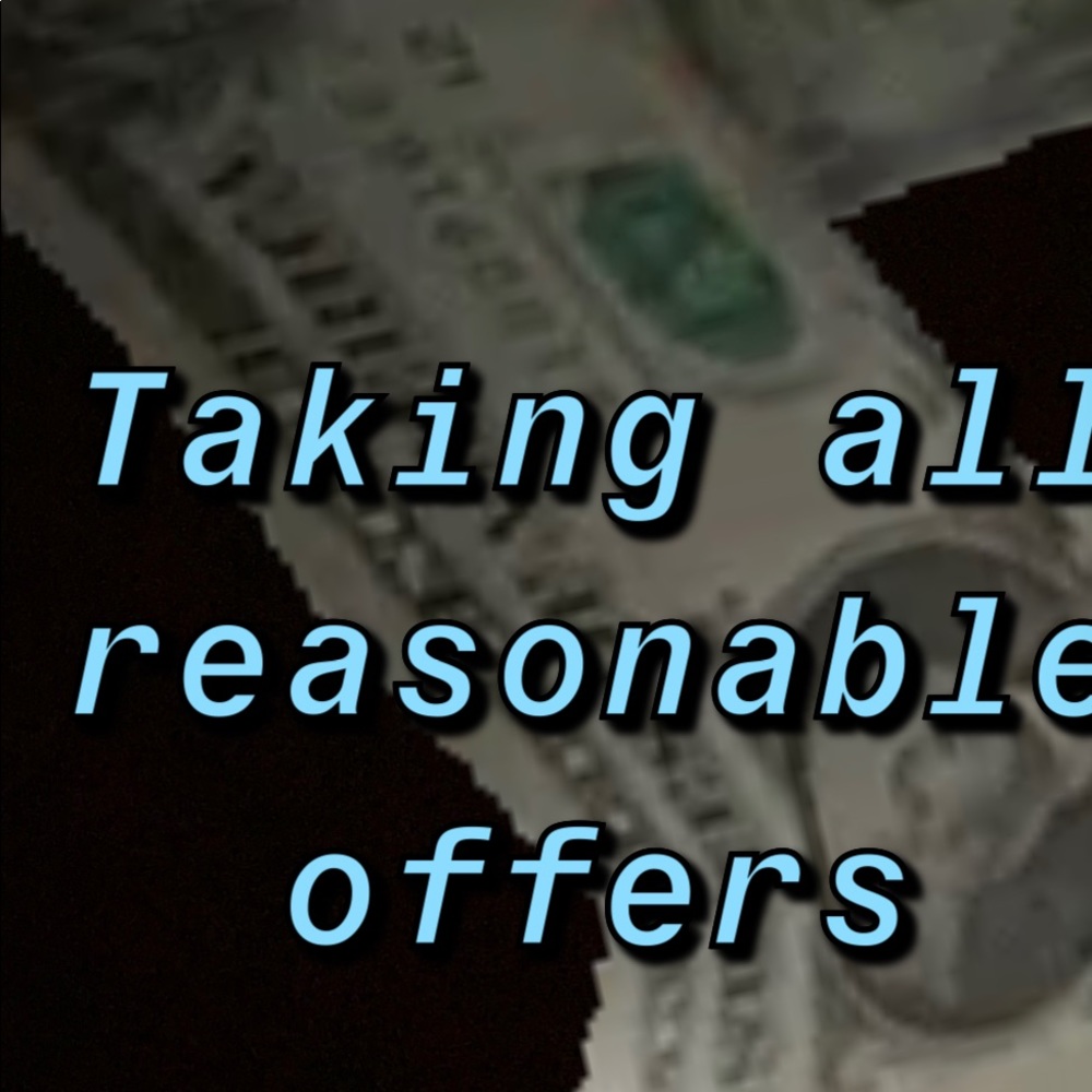 Offer plz all items must sell